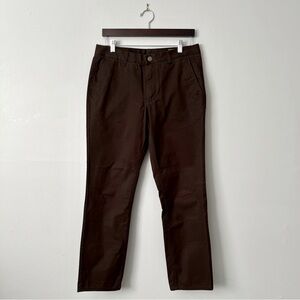 Bonobos Brown 32x30 Slim Straight Original Chino Pants
